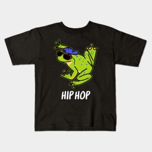 Hip Hop Cute Frog Pun Kids T-Shirt